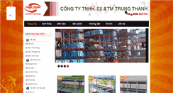 Desktop Screenshot of cokhitrungthanh.com